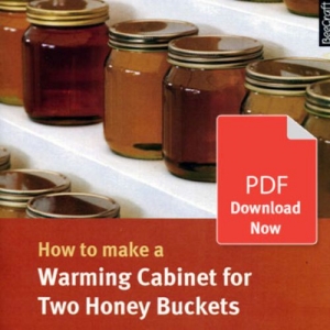 How to Make a Warming Cabinet for Two Honey Buckets - Bee Craft Digital Download Booklet