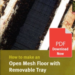 How to Make an Open Mesh Floor with Removable Tray - Bee Craft Digital Download Booklet